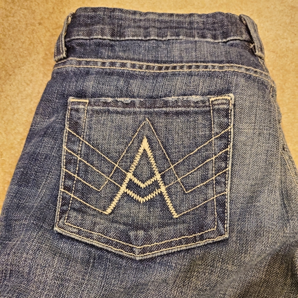 7 For All Mankind A Pocket Flare Jeans sz 25